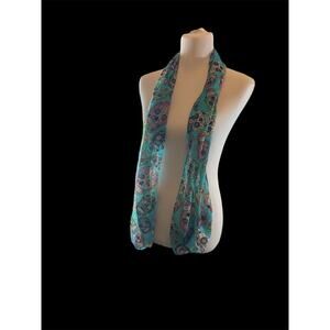 Skullcandy Scarf Womens Multi Color One Size Neck Tie